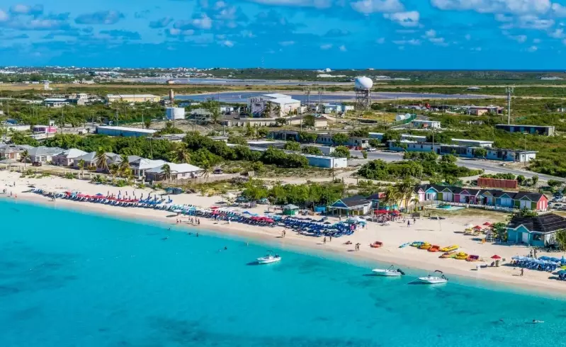Grace Bay snorkeling from shore Grace Bay snorkeling from shore