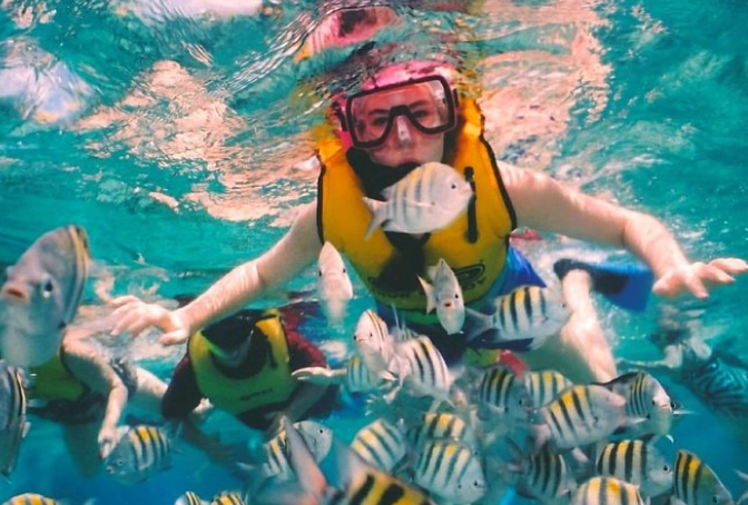 independent snorkeling Cozumel