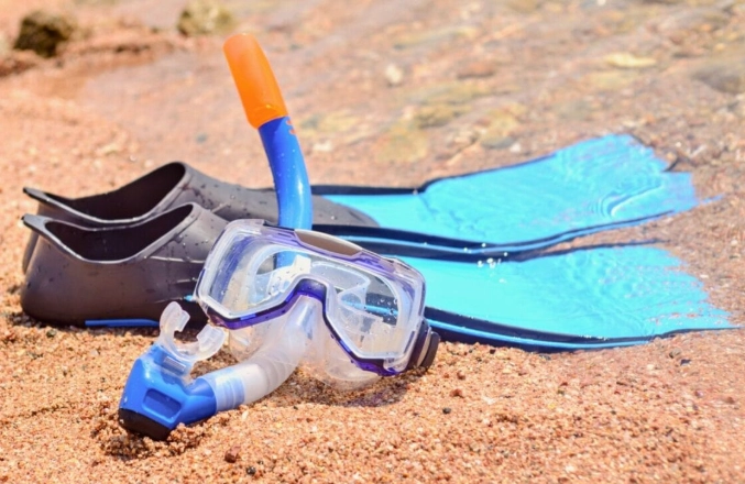 snorkeling set