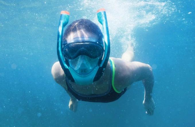 full face snorkel mask