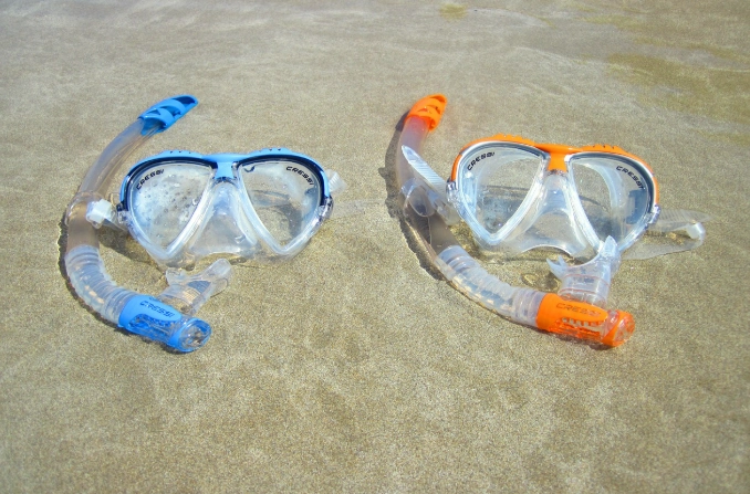 snorkeling set