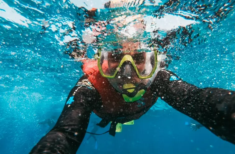 how to snorkel without swimming