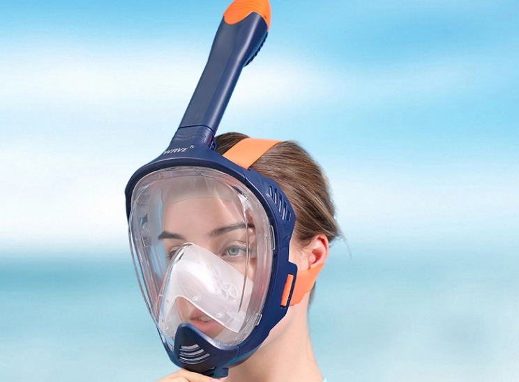how to fix a leaking snorkel mask