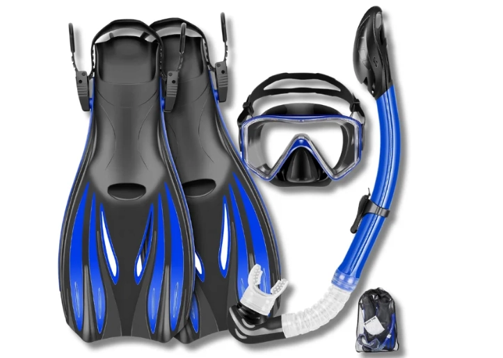 snorkeling gear