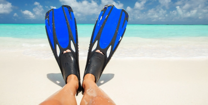snorkeling fin sizing