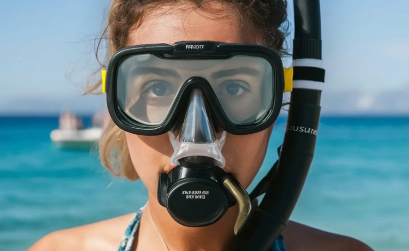 homemade snorkel mask cleaner