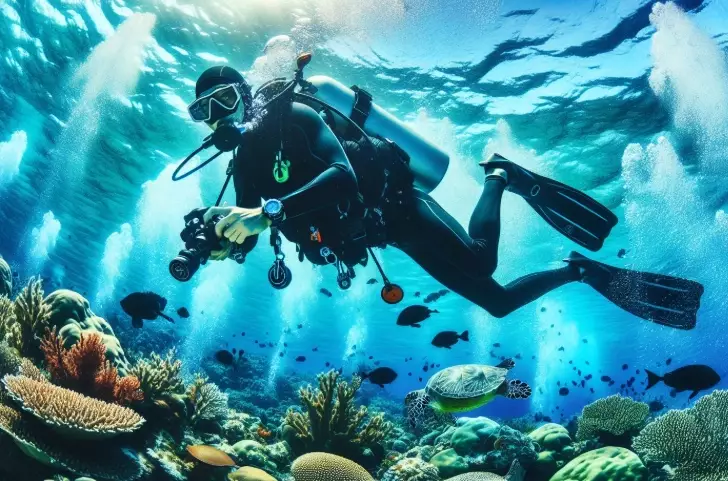 how to clear a flooded mask