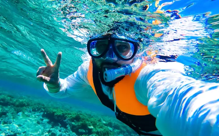 maldives snorkeling non swimmer