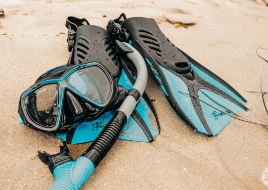 snorkeling gear care