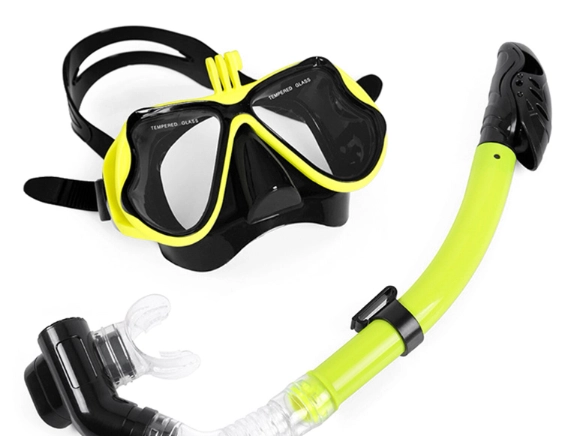 travel snorkel set