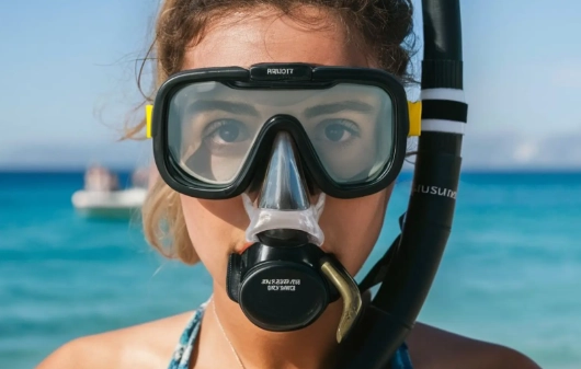 how to fit snorkeling mask