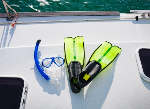 cruise excursion snorkeling equipment