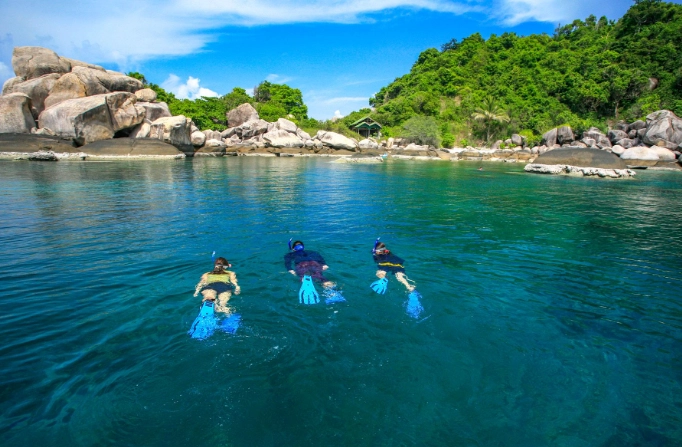 snorkeling in Thailand