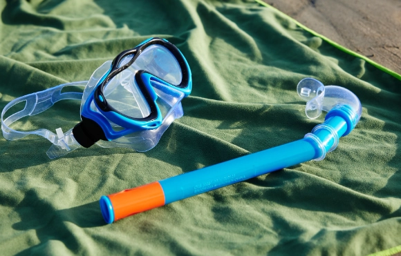 low volume snorkel mask