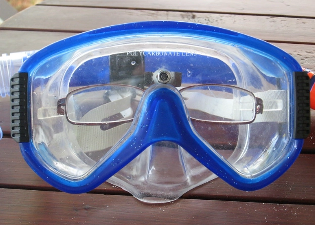 prescription snorkel mask
