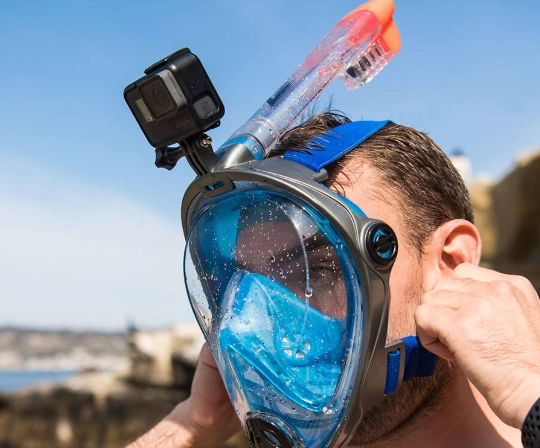 how to snorkel with glasses