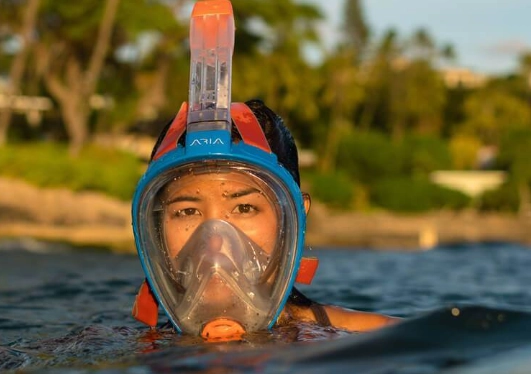 are full face snorkel masks safe