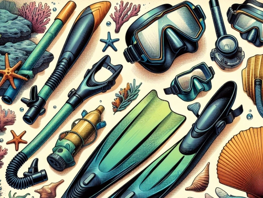 coastal snorkeling equipment