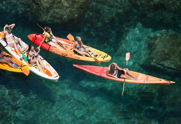 kayak snorkeling gear