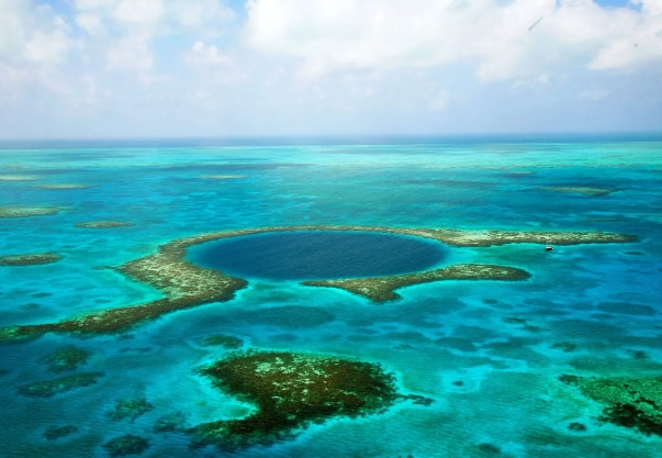 underwater sinkhole diving