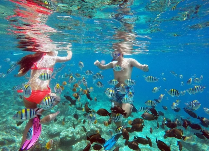 best snorkeling spots Gili Islands