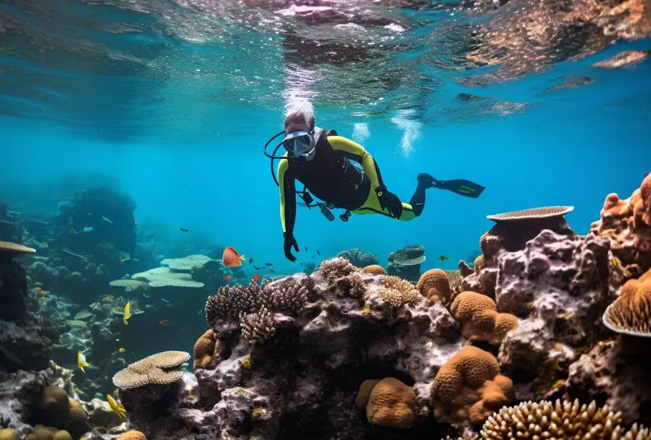snorkeling camera setup