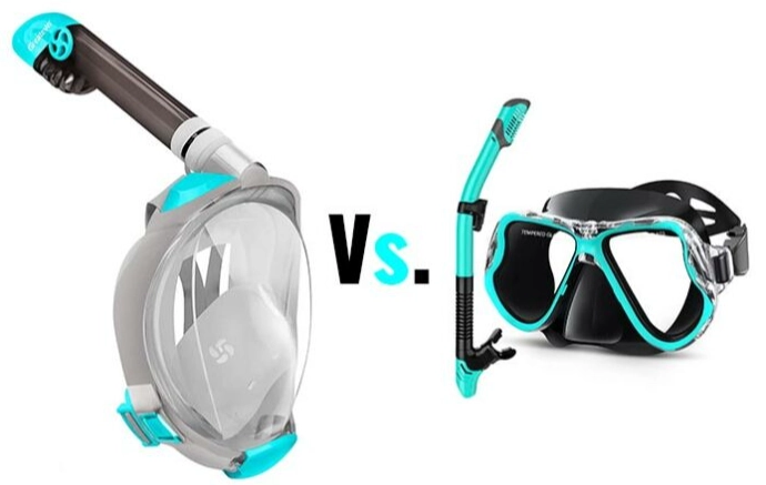 snorkel mask colors