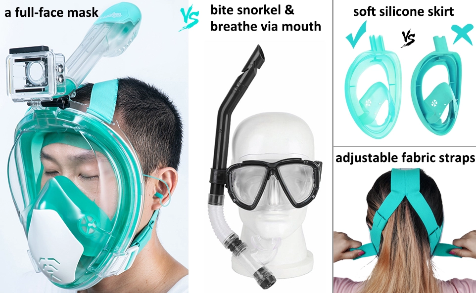 best snorkeling mask material