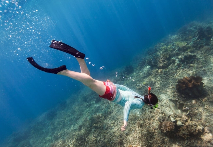 how to breathe with a snorkel