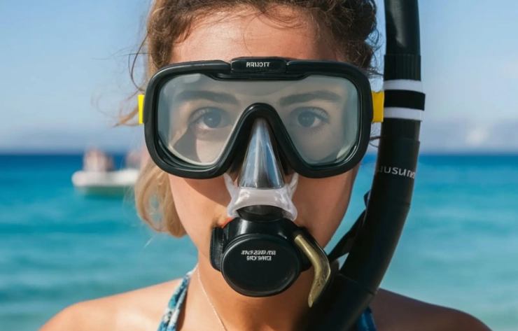 full face snorkel mask
