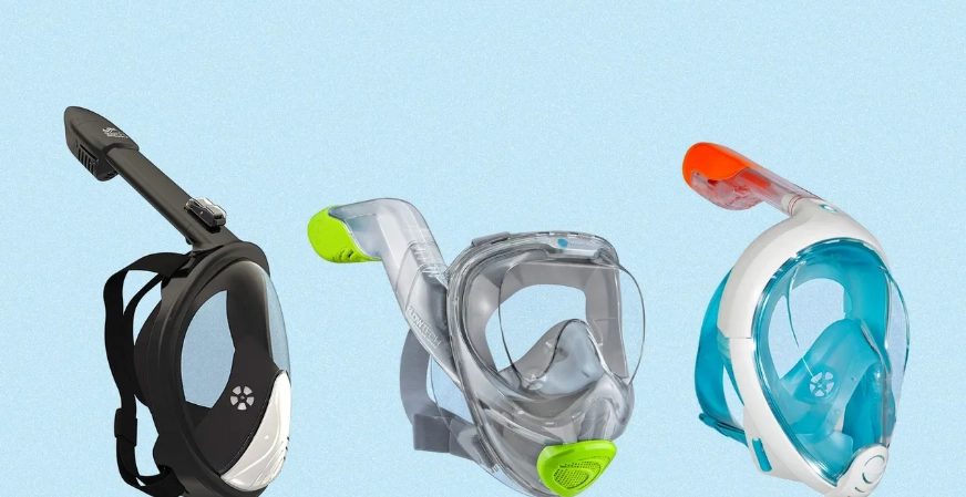 clear vs tinted snorkel mask