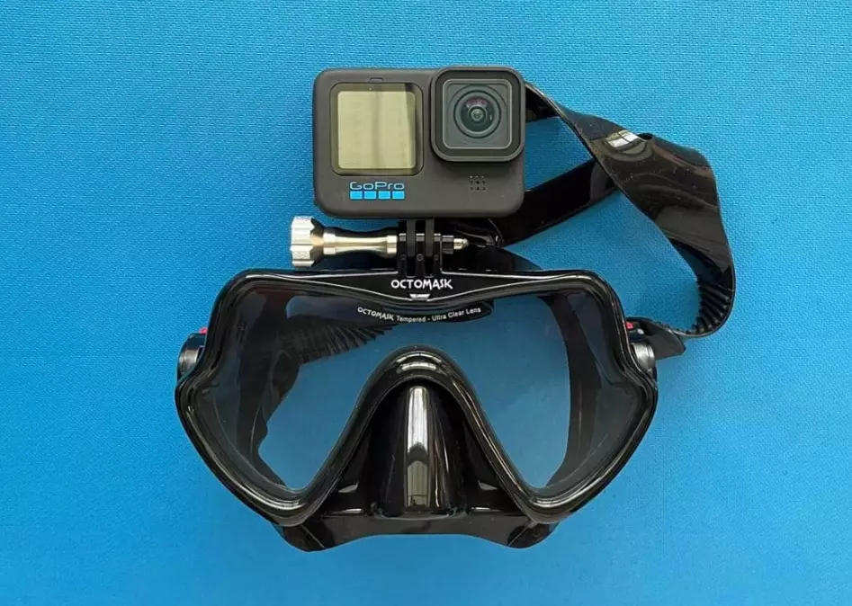 underwater camera mount snorkeling