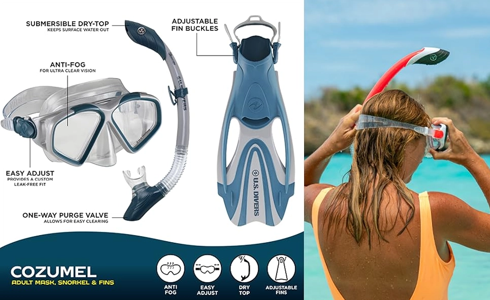 dry top snorkeling