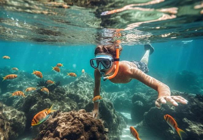 cold water snorkeling