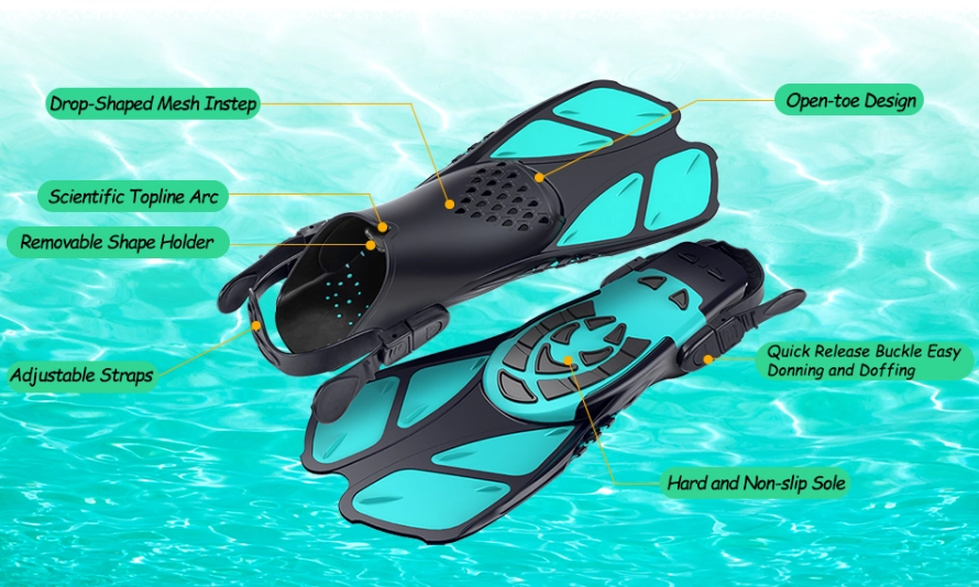 adjustable snorkel fins