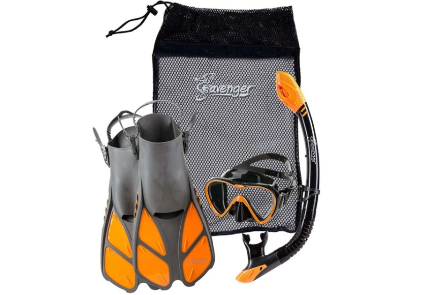 travel snorkel gear