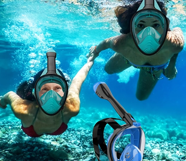 full face snorkel mask dangers