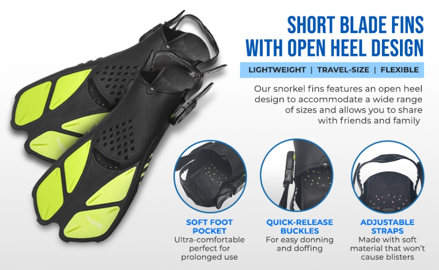 travel snorkel fins