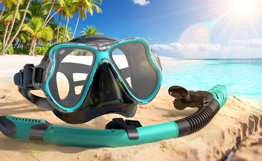 Budget snorkeling equipment for adults