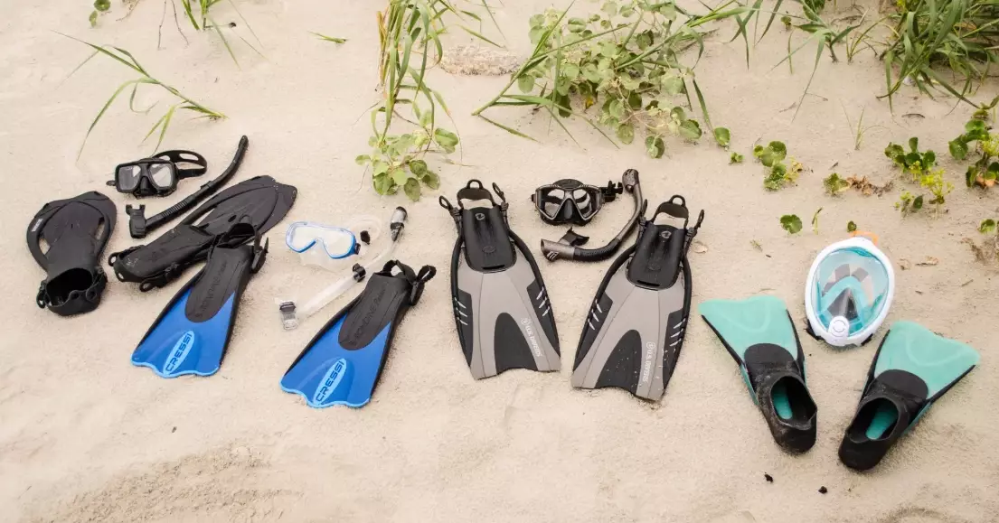 dry snorkel set