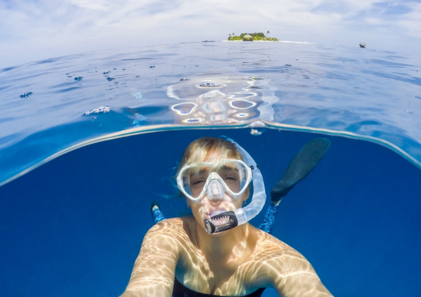 prescription snorkel mask