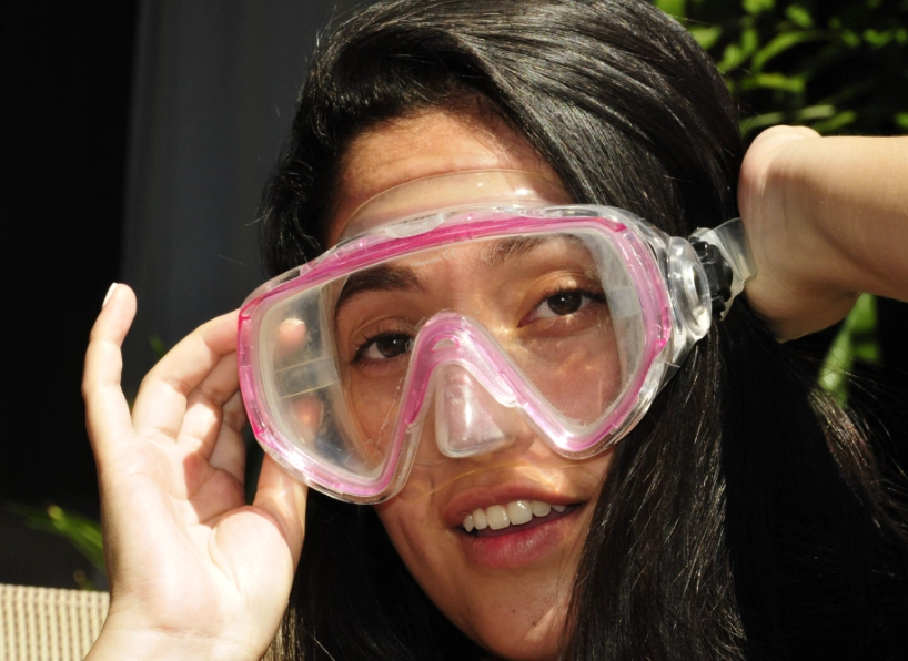 prescription snorkel mask